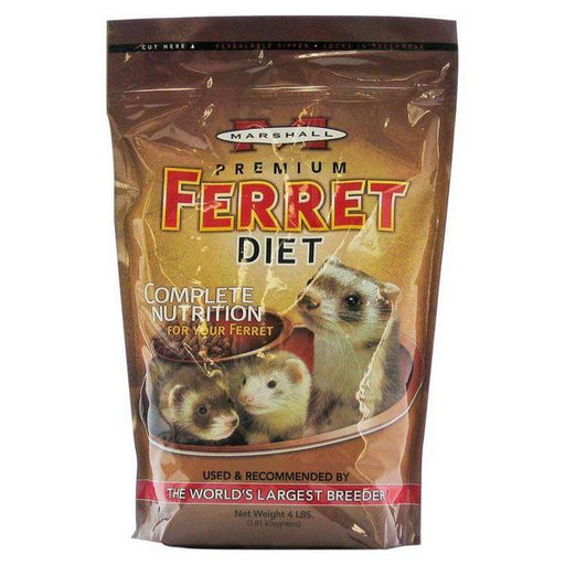 Marshall Premium Ferret Diet Bag - 4 lbs - Giftscircle