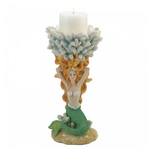 Mermaid and Coral Candle Holder - Giftscircle