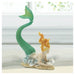 Mermaid Figurine with Tail Swirling Up - Giftscircle