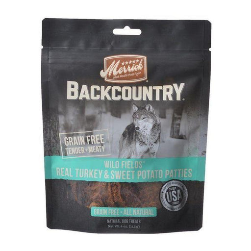 Merrick Backcountry Wild Prairie Real Turkey & Sweet Potato Patties - 4 oz - Giftscircle