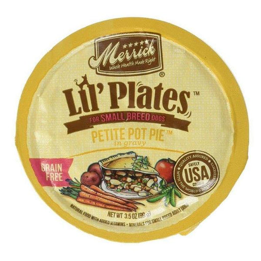 Merrick Lil Plates Grain Free Petite Pot Pie - 3.5 oz - Giftscircle