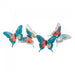 Metal 3D Watercolor Butterfly Wall Decor - Giftscircle