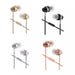 Metal Earbuds with Microphone and Case - Giftscircle