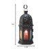 Moroccan Candle Lantern with Multi-Color Glass Panels - 10.5 inches - Giftscircle