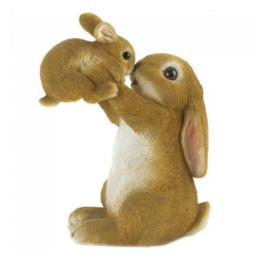 Mother and Baby Bunny Figurine - Giftscircle