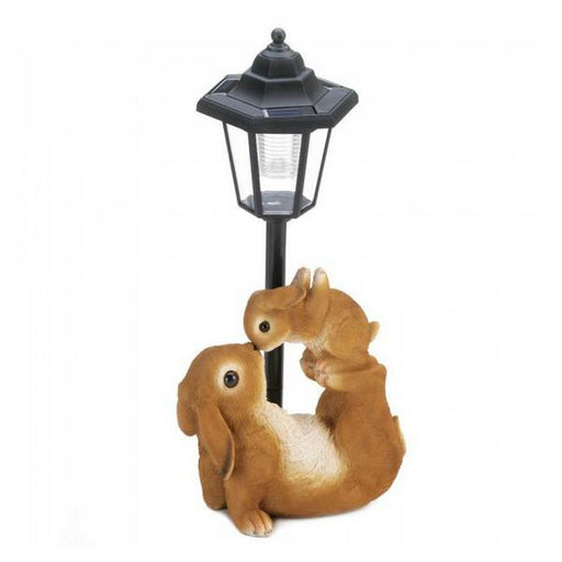 Mother and Baby Rabbit Solar Garden Light - Giftscircle