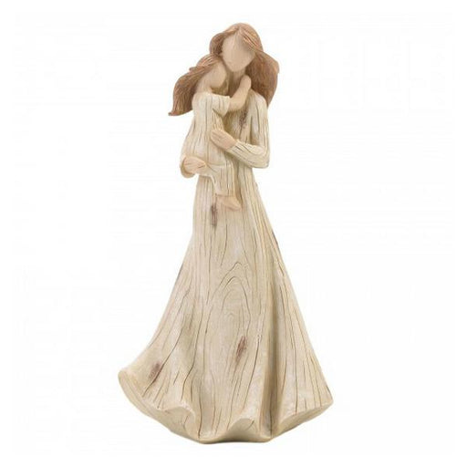 Mother and Daughter Carved-Look Figurine - Giftscircle