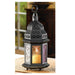 Multi-Colored Glass Moroccan Candle Lantern - 10 inches - Giftscircle