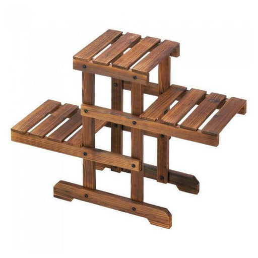 Multi-Level Wood Pallet Plant Stand - Giftscircle