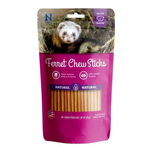 N-Bone Ferret Chew Sticks Bacon Flavor - 1.87 oz - Giftscircle