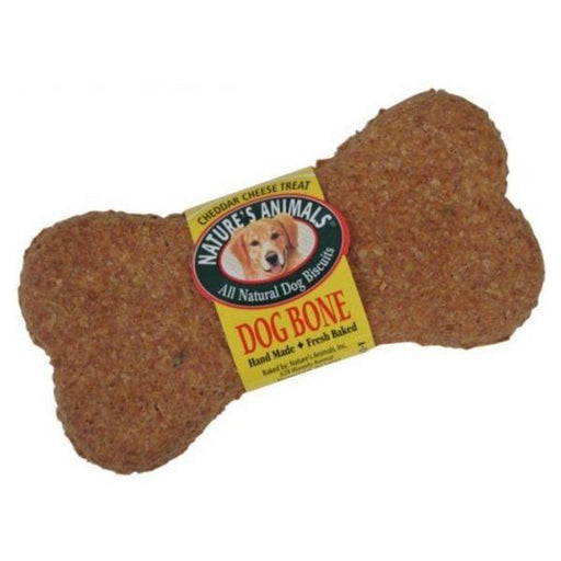 Natures Animals All Natural Dog Bone - Cheddar Cheese Flavor - 24 Pack - Giftscircle