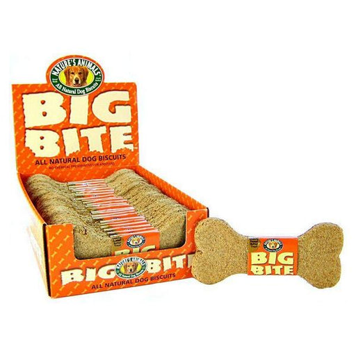 Natures Animals Big Bite Dog Treat - Peanut Butter Flavor - 24 Pack - Giftscircle