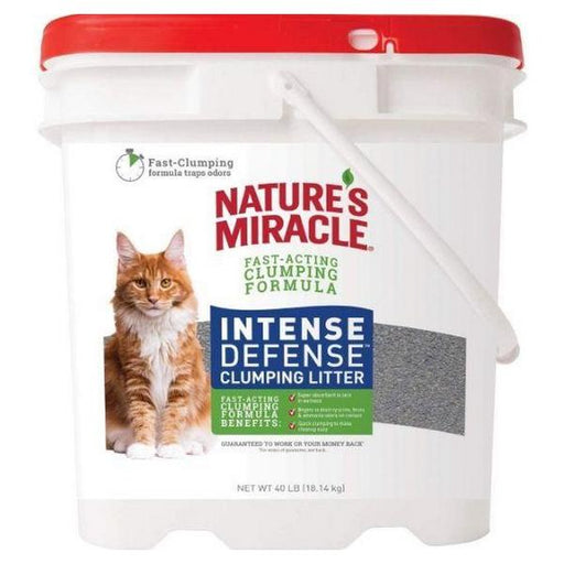 Natures Miracle Intense Defense Clumping Litter - 40 lbs - Giftscircle