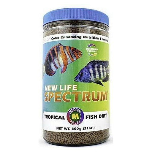 New Life Spectrum Tropical Fish Food Medium Sinking Pellets - 600 g - Giftscircle