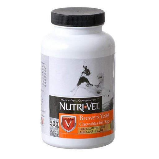 Nutri-Vet Brewers Yeast Flavored with Garlic - 500 Count - Giftscircle