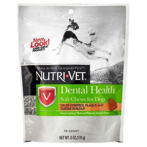 Nutri-Vet Dental Health Soft Chews - 6 oz - Giftscircle
