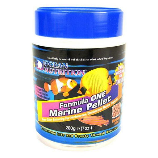 Ocean Nutrition Formula ONE Marine Pellet - Medium - Medium Pellets - 200 Grams - Giftscircle