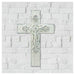 Ornate Rustic Whitewashed Wall Cross - Giftscircle