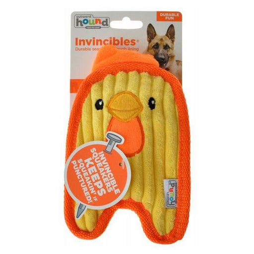 Outward Hound Invincibles Minis Chicky Dog Toy - 1 Count - (8"L x 4.13"W x 1.57"L) - Giftscircle