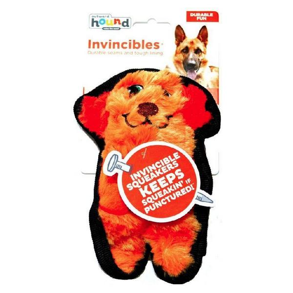 Outward Hound Invincibles Minis Orange Dog Toy - 1 count - Giftscircle