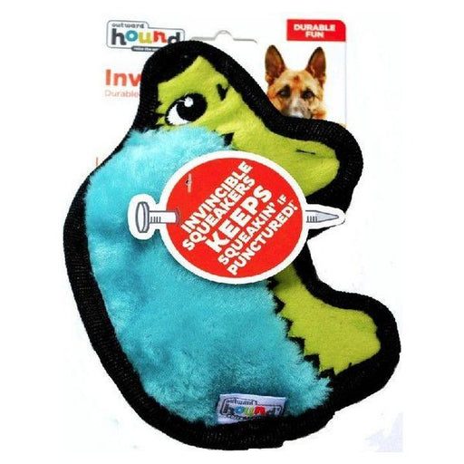 Outward Hound Invincibles Minis Turquoise Hedgehog Dog Toy - 1 count - Giftscircle