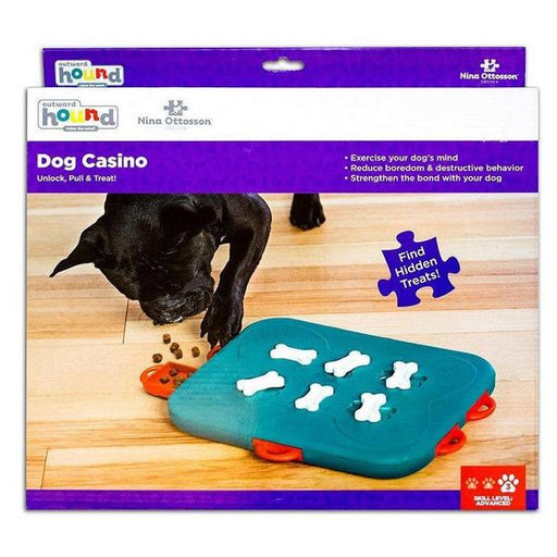 Outward Hound Nina Ottoson Puzzle Dog Casino Dog Game - 1 count - Giftscircle