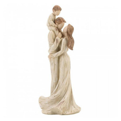 Parents and Son Carved-Look Figurine - Giftscircle