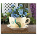 Peacock Dolomite Tea Cup Planter - 4.5 inches - Giftscircle