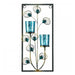 Peacock Rectangular Wall Sconce - Two Candles - Giftscircle