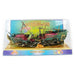 Penn Plax Action Air Shipwreck Aquarium Ornament - 10" Long x 7" High (With Masts in Place) - Giftscircle