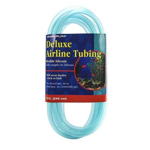 Penn Plax Delux Airline Tubing - Silicone - 8' Long x 3/16" Diameter - Giftscircle