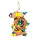 Penn Plax Natural Coconut Bird Kabob with Wood & Sisal - 1 Pack - (Approx. 15" High) - Giftscircle