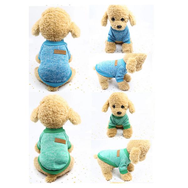 Pet Dog Classic Knitwear Sweater Fleece Coat Soft Cloth - Large - Giftscircle
