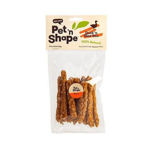 Pet 'n Shape Duck 'n Rice Stix Dog Treats - 3 oz - Giftscircle