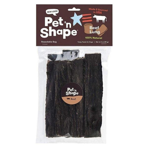 Pet 'n Shape Natural Beef Lung Strips Dog Treats - 3 oz - Giftscircle