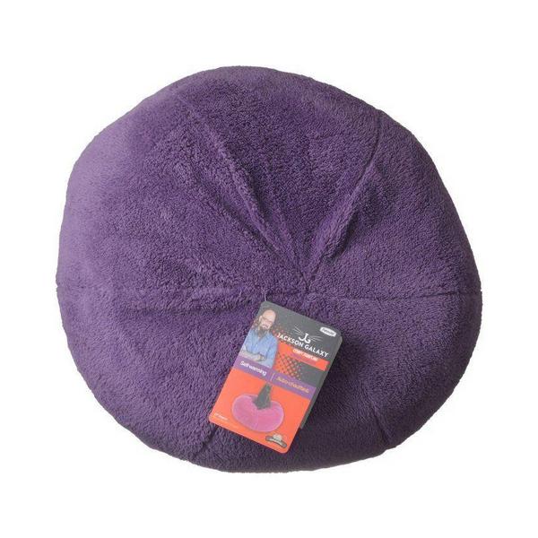 Petmate Jackson Galaxy Comfy Dumpling Self-Warming Cat Bed - Purple - 21" Diameter - Giftscircle