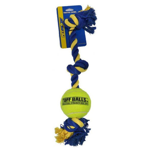 Petsport Giant 3-Knot Rope with Tuff Ball - 1 count (4"W) - Giftscircle