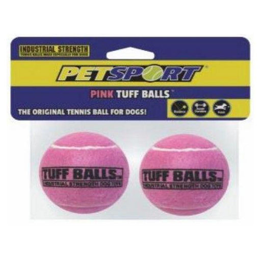 Petsport Tuff Ball Dog Toy - Pink - 2 Pack - Giftscircle