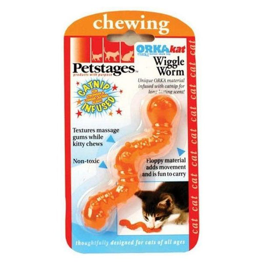 Petstages ORKAkat Wiggle Worm Cat Toy - 1 count - Giftscircle
