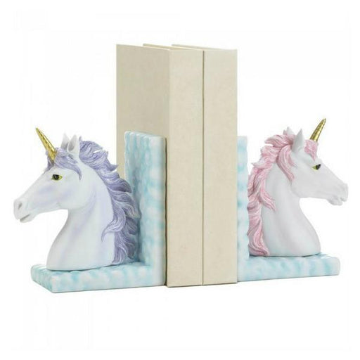 Pink and Purple Unicorn Cloud Bookend Set - Giftscircle