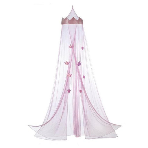 Pink Princess Crown Bed Canopy - Giftscircle