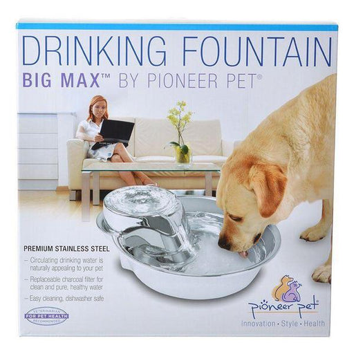 Pioneer Big Max Stainless Steel Drinking Fountain - 128 oz - Giftscircle