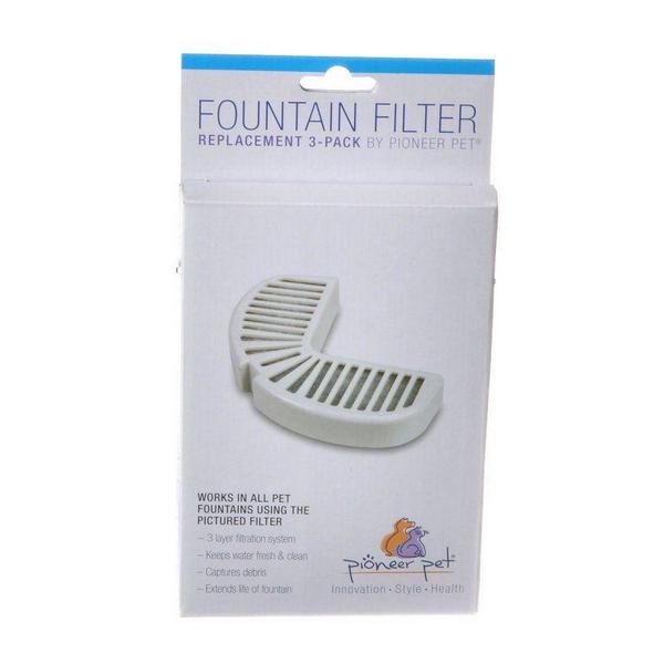 Pioneer Replacement Filters for Stainless Steel and Ceramic Fountains - 3 Pack - Giftscircle
