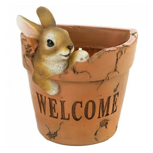 Playful Bunny Welcome Planter - Giftscircle