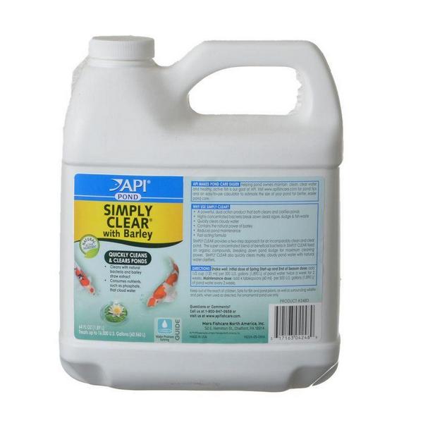 PondCare Simply-Clear Pond Clarifier - 64 oz (Treats up to 16,000 Gallons) - Giftscircle