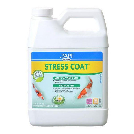 PondCare Stress Coat Plus Fish & Tap Water Conditioner for Ponds - 32 oz (Treats 3,840 Gallons) - Giftscircle