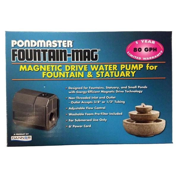 Pondmaster Pond-Mag Magnetic Drive Utility Pond Pump - Model .8 (80 GPH) - Giftscircle