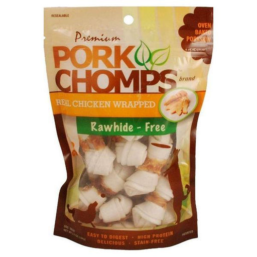 Pork Chomps Real Chicken Wrapped Knotz - Mini - 12 count - Giftscircle