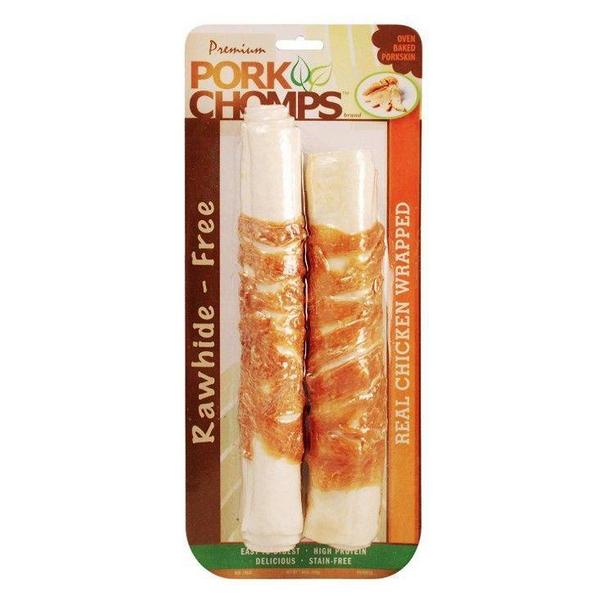 Pork Chomps Real Chicken Wrapped Rolls - 2 count - Giftscircle