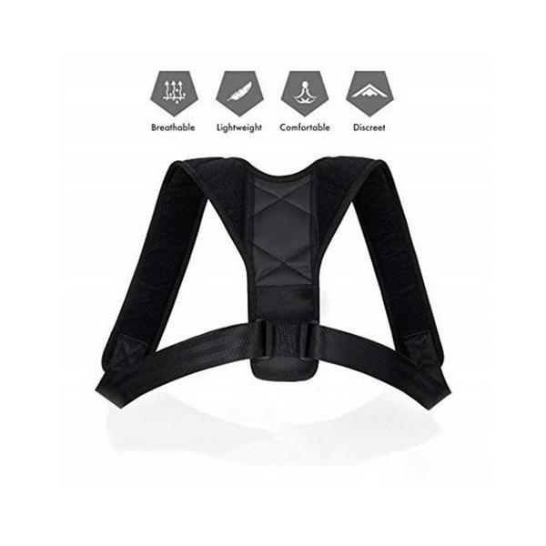 Posture Corrector For Men And Women - Adjustable Upper Back Brace - Giftscircle